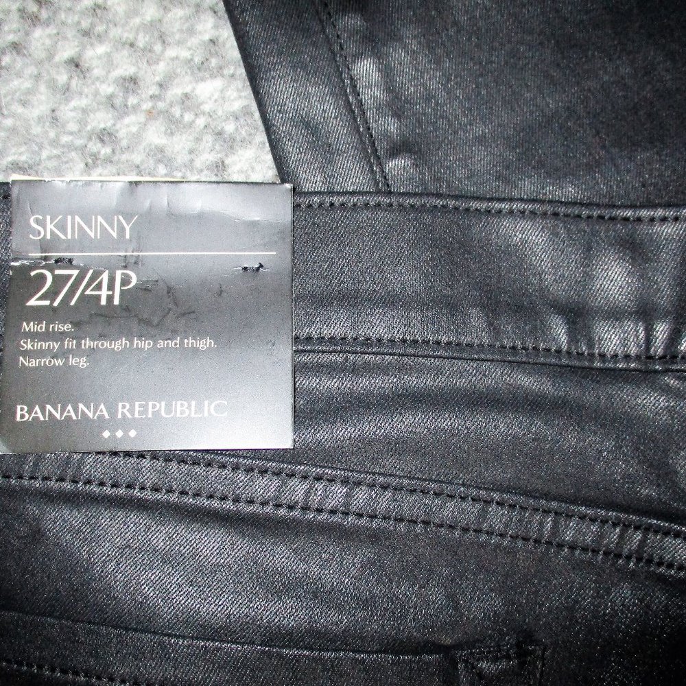 Banana Republic Skinny Fit Coupe Etroite Jeans NWT - Picture 2 of 4